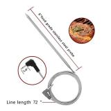 Stanbroil Thermometer Probe with Clips, Set of 2 Waterproof Meat Probe Replacement for Maverick ET-732/733 and Ivation IVA-WLTHERM IVAWT738 - Retail: $15