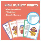 Alpine Choice American Sign Language for Beginners - ASL Flash Cards for Babies, Toddlers, and Adults - Communication Cards for Non Verbal Children with Speech Delay or Autism - Visual aid Cue Cards -