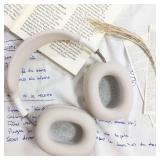 Silicone Case Cover for AirPods Max Headphones Anti-Scratch Ear Cups Cover/Ear Pad Case Cover/Headband Cover 3 in 1 Accessories Silicone Protector for Apple AirPods Max Starlight - Retail: $12