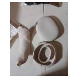 Silicone Case Cover for AirPods Max Headphones Anti-Scratch Ear Cups Cover/Ear Pad Case Cover/Headband Cover 3 in 1 Accessories Silicone Protector for Apple AirPods Max Starlight - Retail: $12