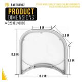 PartsBroz 5231EL1003B Dryer Lint Filter for LG Dryer Lint Filter Replacement, Kenmore Lint Trap Replacement Screen Vent Parts for 5231EL1002E PS3527578 AP4440606 DLE2101W DLEX2650W DLE2250W DLE2516W -