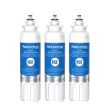 Waterdrop ADQ73613401 Replacement for LG LT800P, ADQ73613402, ADQ73613408, ADQ75795104, Kenmore 9490, LSXS26326S, LMXC23746S, LSXS26366S, Refrigerator Water Filter, WD-F20, 3 Pack (Package May Vary) -