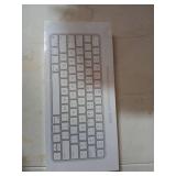 ULSOU Wireless Keyboard for Mac, Bluetooth/2.4G USB Dual-Channel Connection, Multi Device, Mini Size, Rechargeable Bluetooth Keyboard for Mac Compatible with iMac, iPad, iPhone, MacBook Air/Pro - Reta