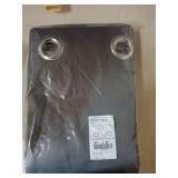 NICETOWN Gray Blackout Curtains for Bedroom 84 inches Long - Thermal Drapes Grommet Room Darkening Light Blocking Curtains Window Treatments for Living Room (2 Panels, W52 x L84, Grey) - Retail: $17