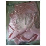 sancua Rectangle Tablecloth - 54 x 108 Inch - Stain and Wrinkle Resistant Washable Polyester Table Cloth, Decorative Fabric Table Cover for Dining Tables, Buffet Parties and Camping, Pink - Retail: $1