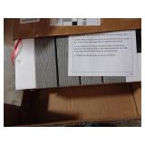 oridom HIPS Shower Benches for Inside Shower, Shower Stool with Space-Efficient Storage Shelf, Waterproof Shower Chair Seat for Spa Bathroom(Light Gray) - Retail: $54