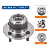 PAROD Pair 521002 Rear Wheel Hub & Bearing Assembly Fit for Ford Focus 2001-2009, Rear Disc Brakes - Retail: $48