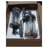 LONEDRUID 2 Pack Dusk to Dawn Outdoor Wall Light Fixtures Photocell Sensor Exterior Lantern Sconce Lighting Waterproof Outside Wall Mount Lamp for House Patio Garage Entryway Doorway - Retail: $70