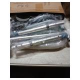 Lianjindun Toilet Safety Rails, Adjustable Toilet Frame for Elderly, Seniors, Handicap & Disabled, Foldable Handicap Toilet Handles Fit Any Toilets (300 LB) - Retail: $50