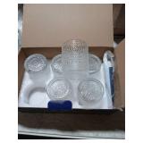 Amyoole 12oz Hobnail Drinking Glasses Set of 6,Clear Vintage Glassware Embossed Water Tumbler,Cocktail Glass Cups for Beer,Whiskey,Juice and Various Mixed Drinks - Retail: $23