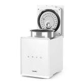 Livatro Stainless Steel Humidifier, 3L Warm Mist Humidifier, Easy Clean with Warm Steam Humidifier, Healthy Air Mist Humidifiers for Bedroom Living Room, with Sleep Mode and Auto-off Setting - Retail: