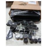 Storage Organizer, Closet Organizer Storage Cabinet Shelf Bookcase Bookshelf with Metal Hammer, Storage Cubes Organizer Cabinet for Kids, Closet, Bedroom, Bathroom(11.8x11.8x11.8 inch)Black 6 cube - R