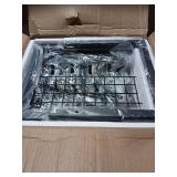 LELELINKY 3 Tier End Table,Record Player Stand with Storage Up to 100 Albums,Turntable Stand for Vinyl,Brown Records Shelf for Living Room Bedroom - Retail: $32