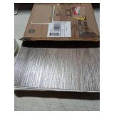 Art3d Peel and Stick Vinyl Floor Tiles 30-Pack 12 x 12 inch, Self Adhesive Waterproof Flooring Wood Planks for Kitchen, Dining Room, Bedrooms, Cover 30 Sq. Ft, Taupe Ash - Retail: $33