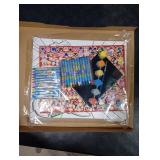 Innovative Designs Sonic The Hedgehog Creative Coloring Canvas Painting and Activity Set for Kids, 1000+ pcs