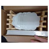 8 Pack 8 * 10In Canvas Boards for Painting, Art Canvas for Drawing with 16 Brushes & 8 Paint Trays & 16 Acrylic Paint, Mini Painting Canvas with Easel Set, Painting Kits for Adults Party