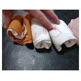 CIVARUA KIDS Muslin Baby Bibs 6 Pack, Baby Bandana Drool Bib for Drooling and Teething, Cotton Soft Absorbent for Girls Boys Good Night