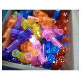 Oitnlaughter 36Pcs Neon Happy Birthday LED Finger Lights Party Favors Glow in the Dark Light Up Finger Lights Neon Themed Toys Bulk for Kids Party Goodie Bag Stuffer Birthday Gifts Classroom Prize