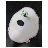 Baby Pillow for Sleeping for Newborn Head Support Soft & Cozy Prevents Flat Head Stroller Bassinet Insert Flat Design Almohadas para Bebes (Panda)