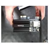 10G PCIE4.0 1 Network Card, Marvel AQC113 Controller, VIMIN 10Gb Base-T Ethernet Adapter Card Compatible with PCI Express X1,X4,X8,X16, 10G NIC RJ45 Port Support Windows/Windows Server/Linux/VMware