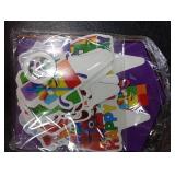 Number Birthday Party Decorations, Cartoon Number Advanture Theme Party Supplies with Banner, Cake Topper, Cupcake Toppers, Balloons for Boys Girls Birthday Baby Shower Party Favors