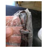 Flat Grain Leather Replacement Straps for Handbags Purse Straps Replacement Crossbody Gunblack Clasps Women Purse Making 14.17(36CM) Long Black