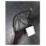 DisplayPort to Dual HDMI Adapter 1 in 2 Out | 4K60Hz, DP Source to HDMI Splitter Extended Display port splitter for Dual monitors, for Desktop,Laptop,NVIDIA, AMD Graphics Card - MACOS Not Support MST