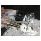 Baby Jumper, Baby Jumper Doorway with Adjustable Strap, Easy to Assemble, with a Soft Rug (Black)