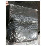 Buself X-Large 200 Count Shoe Covers Disposable Non-Slip, Premium Cloth Boot Covers, Slip-resistant, Durable, Breathable, Non-toxic, Recyclable, Stretchable Fits Up to Size 13 US Men - Black