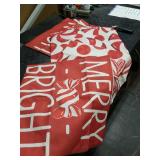 Heirloom Haven 4pcs Christmas Pillow Covers Decoration,18x18in Red Candy Pillow Case Merry Bright Holly Throw Pillow Covers Cushion Cases for Winter Holiday Seasonal Farmhouse Couch Sofa Home Decor