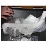 SAMODRA Ultra-Slim Hygienic Bidets Attachment for Existing Toilets - Adjustable Fresh Water Pressure Dual Nozzle (Frontal & Rear Wash) Easy to Install, Silver