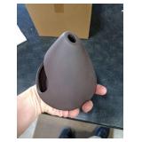 MOUGIGI Palo Santo Holder Incense Burner-Zongzi Clay Smudge Bowl with Chimney, Mini Ceramic Fireplace for sage Cone Burning, Aromatic Home Decor, Ceramic ash Tray, Anxiety Relief Meditation for Women