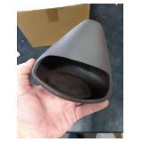 MOUGIGI Palo Santo Holder Incense Burner-Zongzi Clay Smudge Bowl with Chimney, Mini Ceramic Fireplace for sage Cone Burning, Aromatic Home Decor, Ceramic ash Tray, Anxiety Relief Meditation for Women