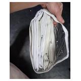 Ivory 100% Blackout Linen Curtains for Bedroom 94 Inches Long Back Tab Thermal Insulated Rustic Modern Farmhouse Decor Black Out Curtain for Living Room Dining Room Neutral Drapes 52x94, 2 Panels