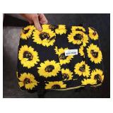 Tenot Carry on Backpack for Women TSA Approved 15.6 Inch Travel Laptop Backpack for Women Travel Essentials Foldable Womens Travel Backpack Suitcase Sunflower Floral