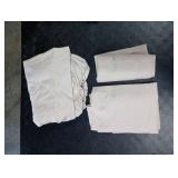 Amazon Basics Cotton Jersey 3-Piece Soft, Breathable, Wrinkle-Free Bed Sheet Set, Twin, Oatmeal, Solid