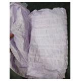 Aiyufeng Light Purple Shower Curtain for Bathroom, Embossed Textured Fabric Shower Curtain for Bathroom - Soft Cloth & Hotel Spa, Machine Washable, 72X72, Light Purple