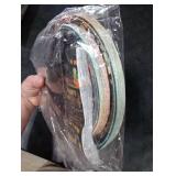 Hokinaa Vintage 80th Birthday Decorations - 96 Pcs Retro Sunset Party Paper Plates and Napkins Forks Tableware Disposable Happy Cheers to 80 Year Old 1946 Decor Supplies for Men Women Serves 24 Guests