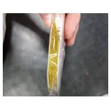 Glitter Metallic Gold Ribbon 1/4 Inch 25 Yards, Sparkly Fabric Ribbon Perfect for Crafts, Sewing, Gift Package Wrapping for Christmas, Easter, Valentines Day, Birthday