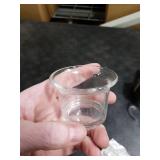 6Pcs Christmas Candle Rings Wreaths, Small Christmas Wreath with Glasses and Plastic Candles with Snowy Pinecone&Red Berry, Mini Candle Holders for Table Centerpiece (6, Red2)