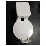 Costyleen Wall Mount Holder for Dot 3rd Generation, Space Saving Accessories Smart Home Speakers, Clever Dot(3rd Gen) Accessories with Built-in Cable Management Without Messy Wires-White