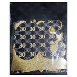 Outus 8 Pieces 30th Birthday Decorations Honeycomb Centerpieces for Women Men Table Toppers 30th Table Decorations for Thirty Years Birthday Party