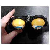 Rercarre 2PCS Funny Glasses for Adults Crazy Eye Glass Googly, Novelty Shaking Eye Glasses, Eyes Glasses Adult Size Silly Sunglass With Blinking Eyeball for Party and Performances