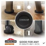 Felt Furniture Sliders for Hardwood Floors X-PROTECTOR 16 PCS 3 - Furniture Slider with Unique Design - Heavy-Duty Furniture Movers for Hard Surfaces - Felt Sliders - Move Your Furniture Easily!