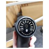 TOLOCO Massage Gun Deep Tissue, Percussion Massage Gun with 10 Replacement Heads, Super Quiet Portable Electric Massager for Athletes, Relax, Black