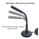 LANDIBO USB Microphone, Plug and Play Desktop Laptop gooseneck Microphone, Suitable for Games, conferences, Streaming, and Tutorials K050 Recording, podcasting, Gaming, and Online Chat