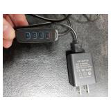 Suction Cup LED Vantiy Lights for Mirror, Flexible Gooseneck Stick on Selfie Ring Light for Makeup Vanity Table & Bathroom Mirror, 3 Color Modes & 10 Brightness, Plug in,3.54inch, Black