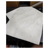 decorUhome Spring Cream White Chenille Euro Sham Throw Pillow Covers 22x22 Set of 2 Textured Soft Cozy Slubby Couch Pillow Covers Modern Farmhouse Boho Decorative Pillow Cases for Bed Sofa Living Room