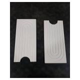 Large Faucet Mat for Kitchen Sink - Stone Drying Mat for Kitchen Counter, Diatomite Fast Drying Stone Sink Tray, Super Absorbent, Stylish Decor and Protector for Bathroom (Light Grey, 23.6 x 5.5)