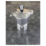 Primula Classic Stovetop Espresso and Coffee Maker, Moka Pot for Italian and Cuban CafÃ© Brewing, Greca Coffee Maker, Cafeteras, 1 Espresso Cup, Silver